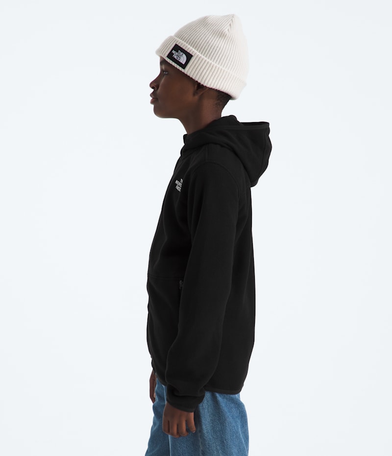 Детское худи The North Face Glacier Full-Zip, цвет: Чёрный — фото 5