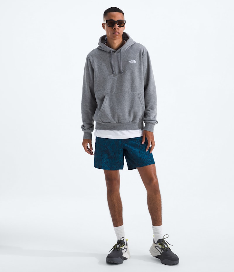 Мужское худи The North Face Evolution Simple Dome Regular, цвет: Серый меланжевый — фото 2