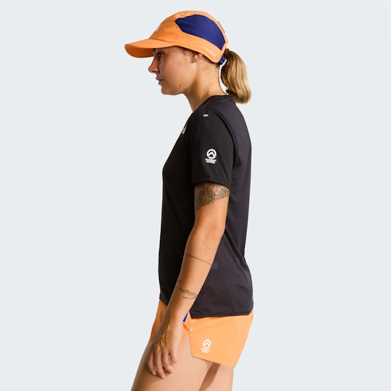 Женская футболка с коротким рукавом The North Face Summit Series High Trail, цвет: Чёрный — фото 3