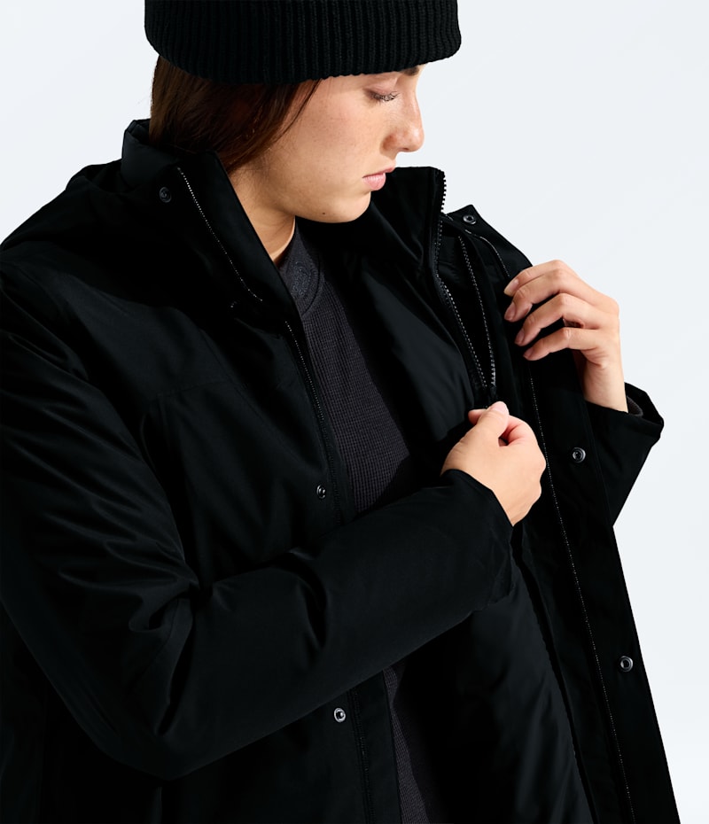 Женская куртка 3-в-1 The North Face Suzanne Triclimate 2.0, цвет: Чёрный — фото 3