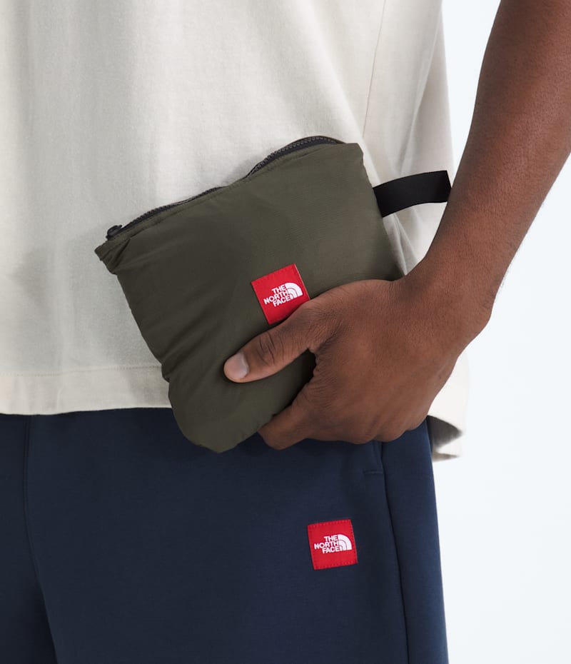 Складные ветрозащитные брюки The North Face TNF Red Box, цвет: Серо-коричневый зелёный — фото 6