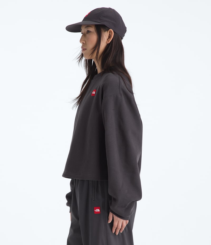 Женский свитшот The North Face TNF Red Box, цвет: Обсидиановый — фото 4