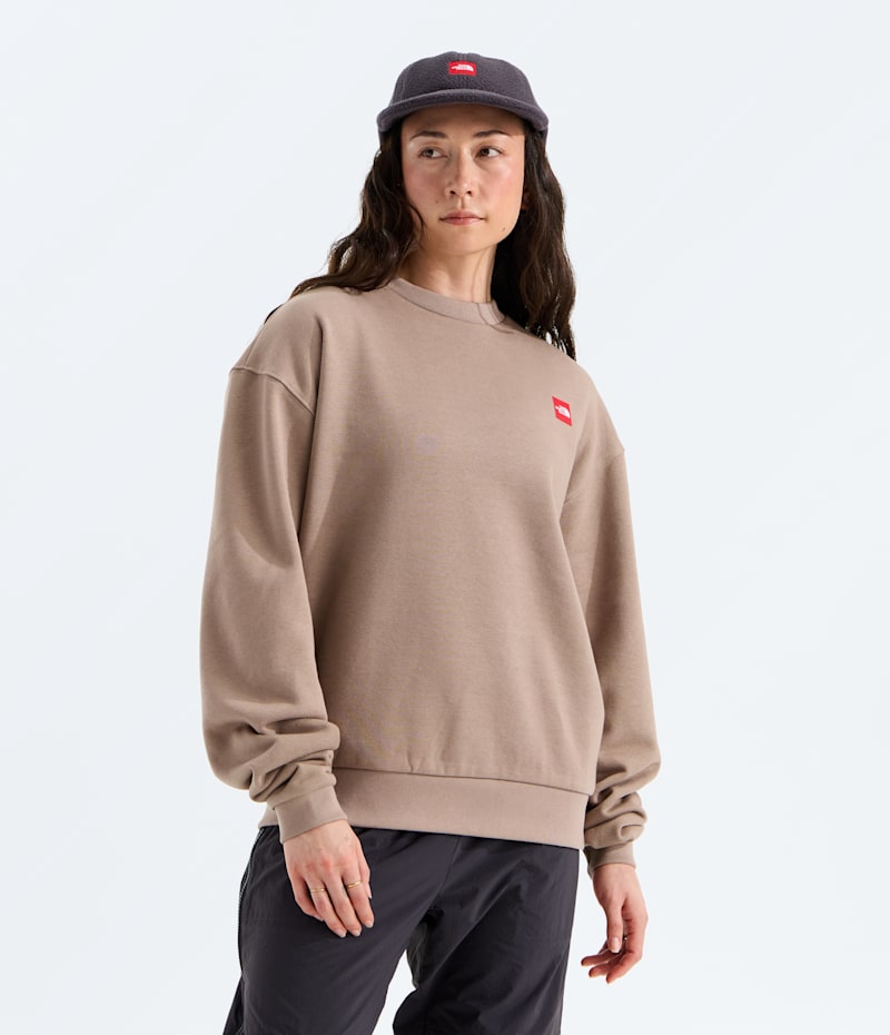 Свитшот The North Face TNF Red Box, унисекс, цвет: Гранатовый — фото 6