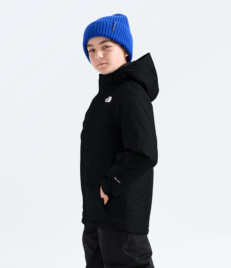 Детская куртка The North Face Snowquest, цвет: Чёрный — фото 5