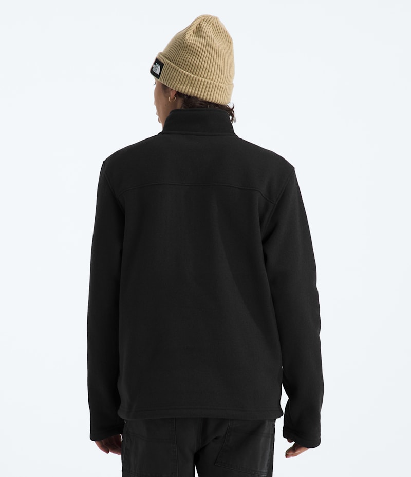 Мужская кофта на молнии ¼ The North Face Gordon Lyons, цвет: Чёрный меланжевый — фото 3