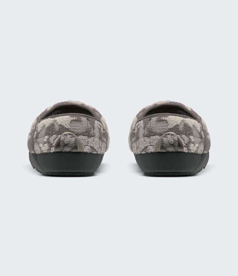 Мужские сабо The North Face Thermoball Traction Mules Knit, цвет: С принтом / Антрацитовый серый — фото 3