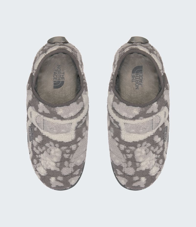 Мужские сабо The North Face Thermoball Traction Mules Knit, цвет: С принтом / Антрацитовый серый — фото 2