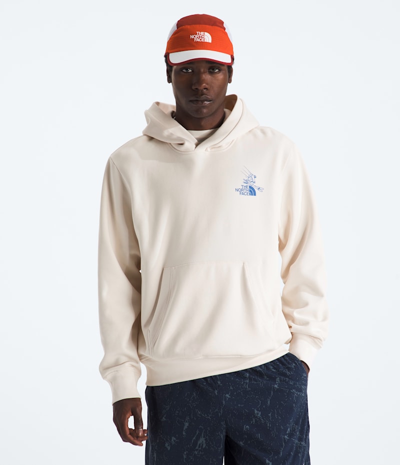 Худи The North Face Unisex Mountain Celebration Relaxed —Graphic, цвет: Белый дюнный — фото 4