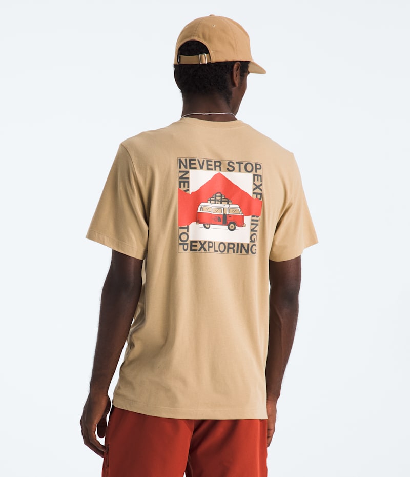 Мужская футболка The North Face Escape The City Regular Short-Sleeve, цвет: Хаки каменный