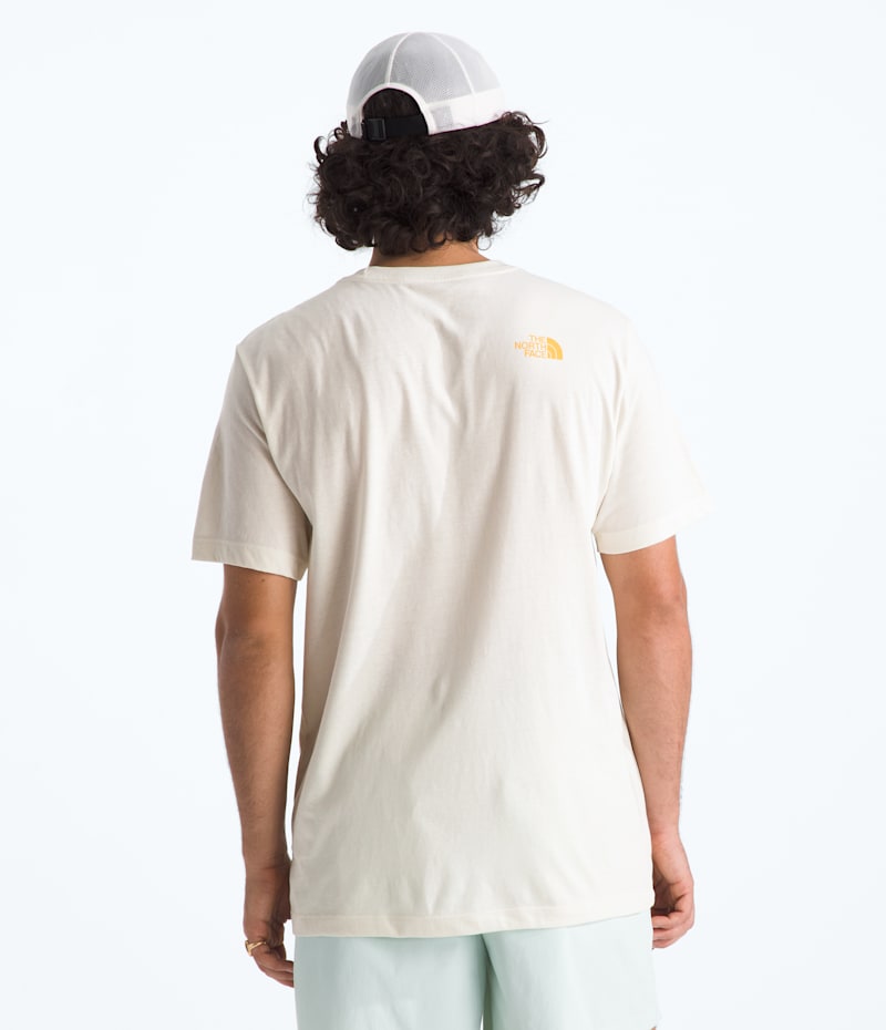 Мужская футболка The North Face Boulder Breeze Regular Short-Sleeve, цвет: Белый дюнный — фото 3