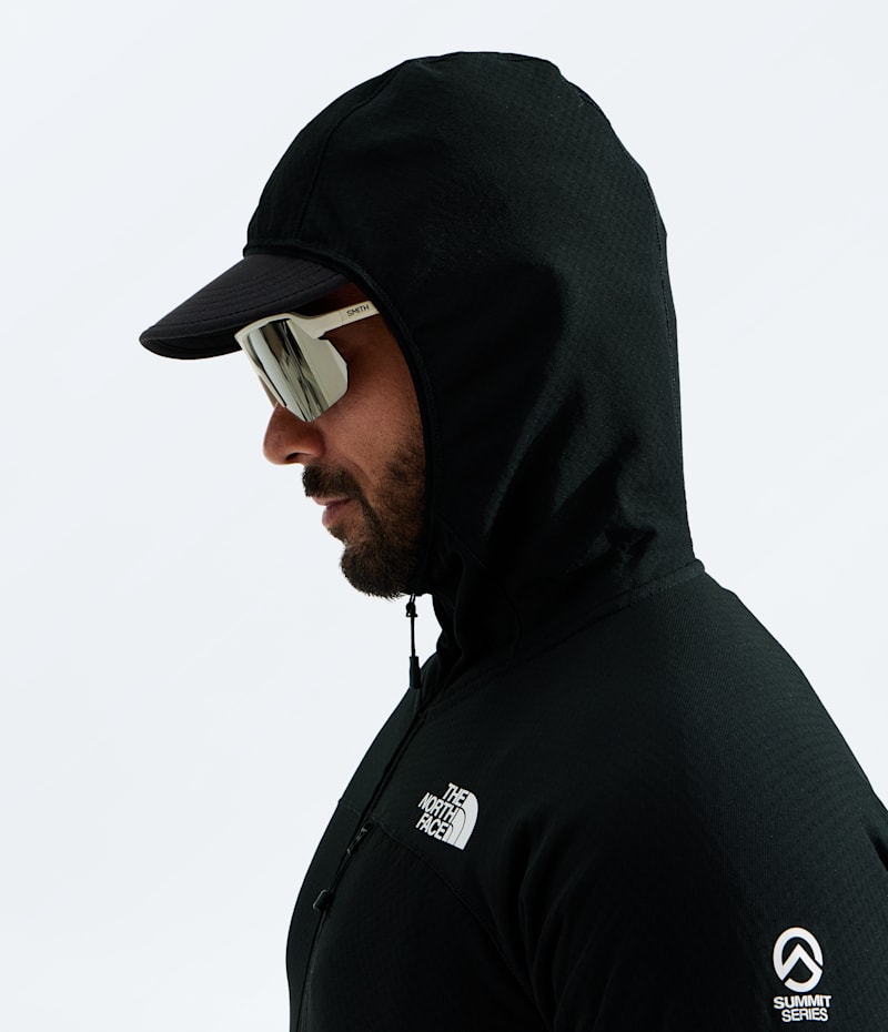 Мужское худи The North Face Summit Futurefleece Full Zip, цвет: Чёрный — фото 5