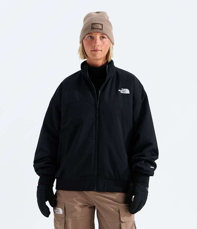 Мужская куртка The North Face Afterburner Reversible Bomber, цвет: Чёрный — фото 3