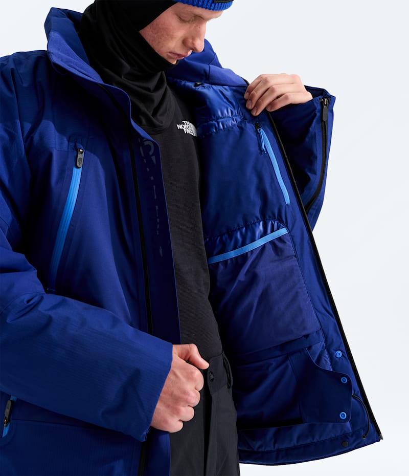 Мужская куртка The North Face Snowsquall, цвет: Насыщенный синий — фото 5