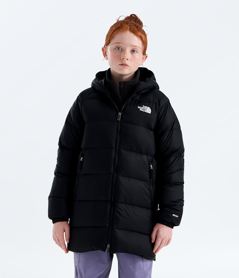 Детская куртка The North Face Hydrenalite Down Hooded, цвет: Чёрный — фото 2