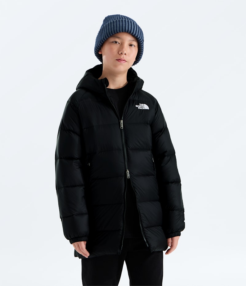 Детская куртка The North Face Hydrenalite Down Hooded, цвет: Чёрный — фото 3