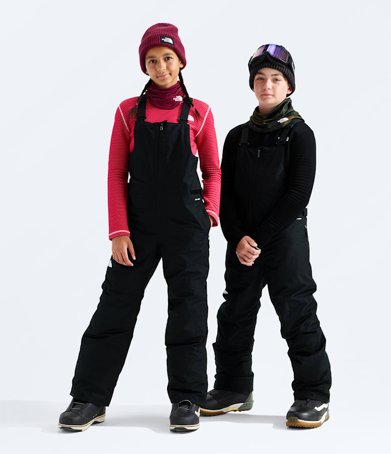 Детские комбинезоны The North Face Freedom Insulated Bibs, цвет: Чёрный