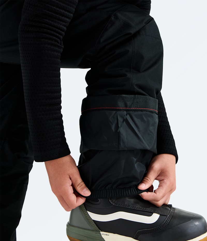 Детские комбинезоны The North Face Freedom Insulated Bibs, цвет: Чёрный — фото 6