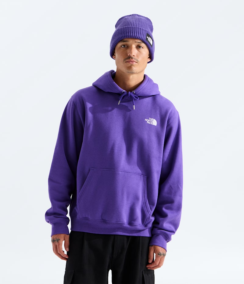Худи The North Face Unisex Tested And Proven Relaxed, цвет: Фиолетовый — фото 4