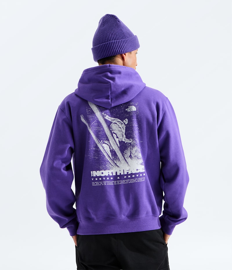 Худи The North Face Unisex Tested And Proven Relaxed, цвет: Фиолетовый — фото 2