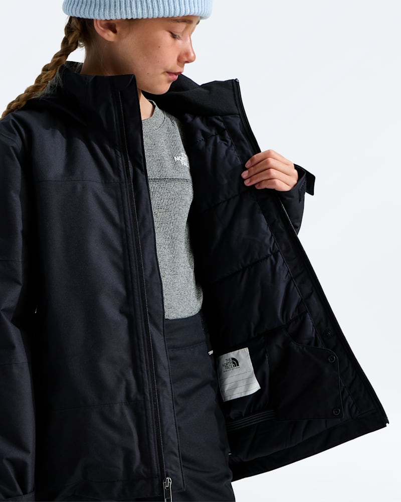 Куртка The North Face Freedom Insulated Jacket для девочек, цвет: Чёрный — фото 5