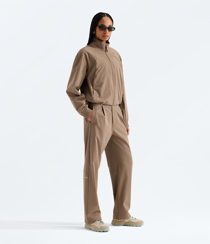 Женская куртка The North Face TNF Tech Woven, цвет: Гранатовый — фото 2