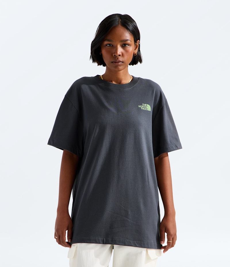 Футболка The North Face Unisex NSE Slopes Relaxed Short-Sleeve Tee—Graphic, цвет: Антрацитовый серый — фото 3