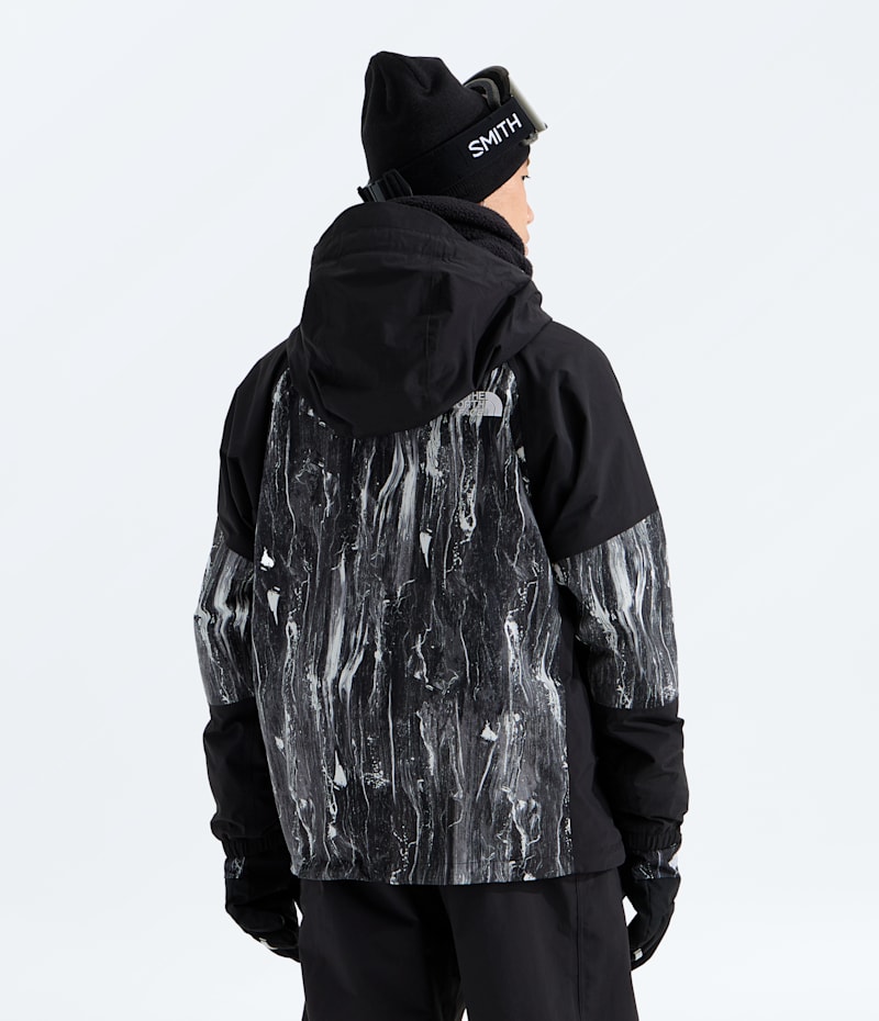 Мужская куртка The North Face Slider Jacket—Print, цвет: Чёрный с принтом / Чёрный — фото 3