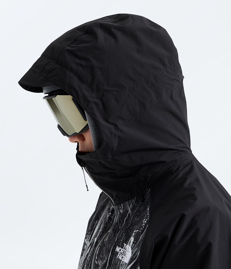 Мужская куртка The North Face Slider Jacket—Print, цвет: Чёрный с принтом / Чёрный — фото 6