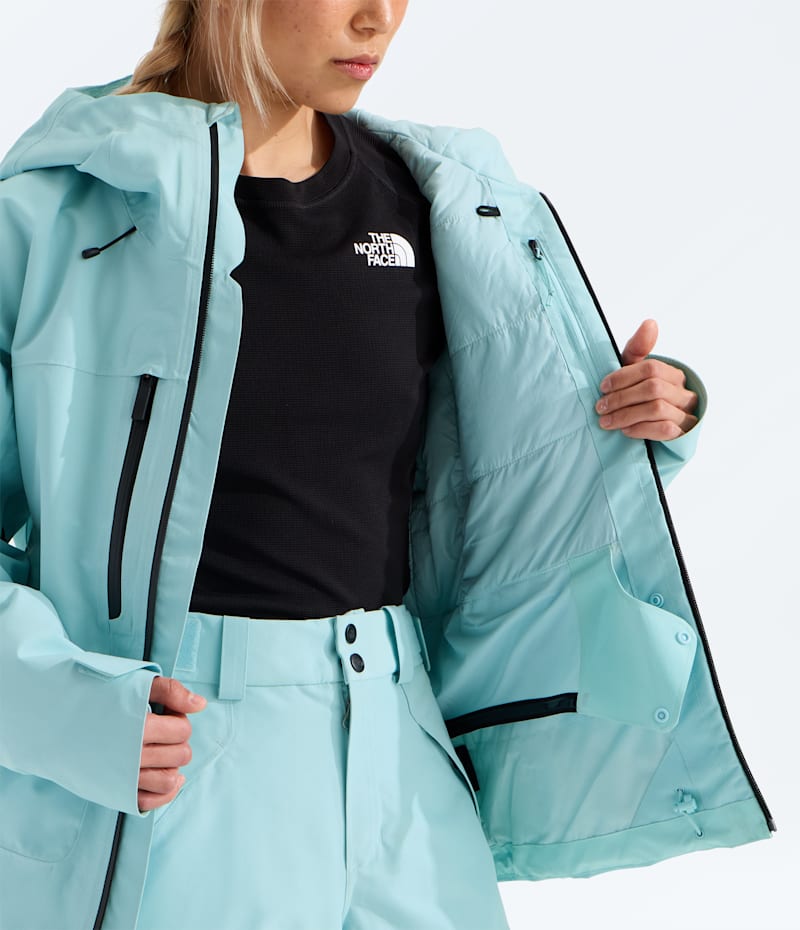 Женская куртка The North Face GTX Dawnstrike Insulated, цвет: Glacier — фото 5