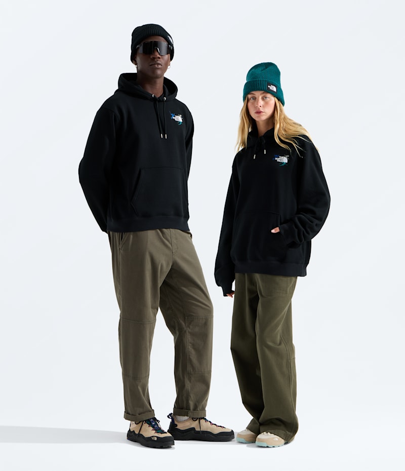 Худи The North Face Unisex Off Piste Embro Relaxed —Graphic, цвет: Чёрный