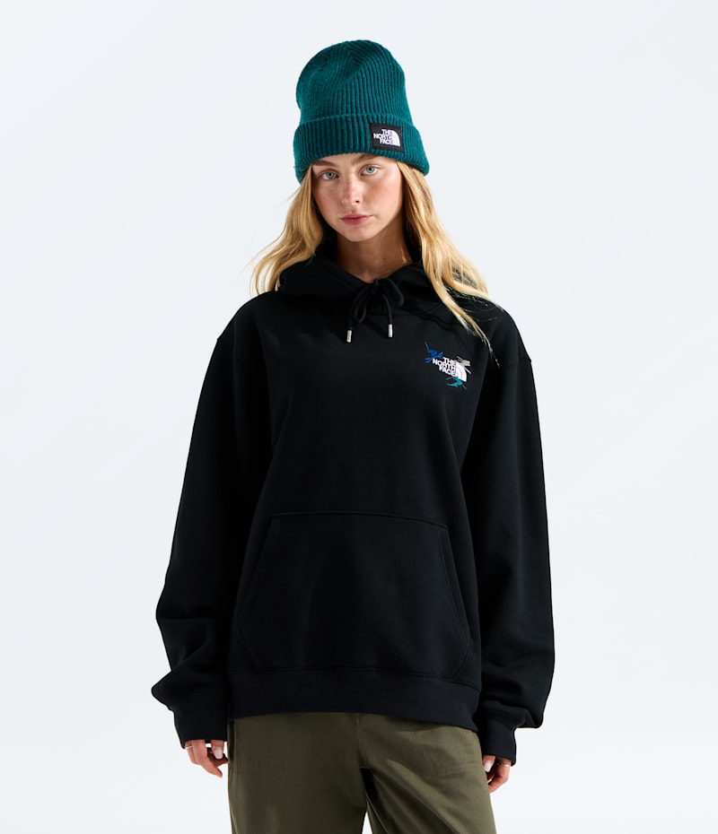 Худи The North Face Unisex Off Piste Embro Relaxed —Graphic, цвет: Чёрный — фото 3