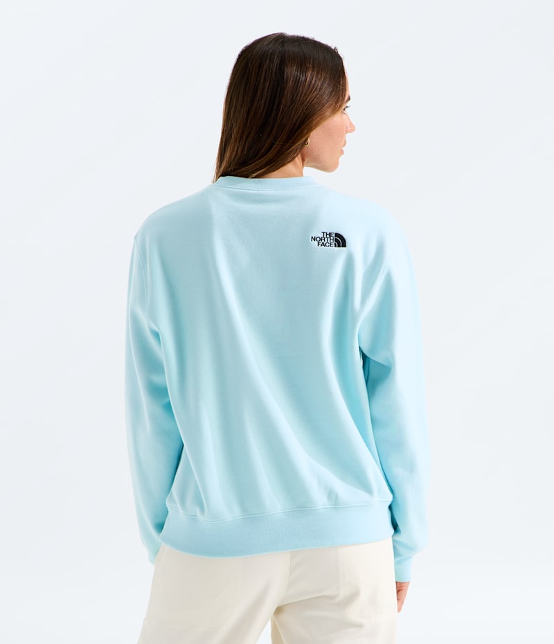 Женский топ The North Face Essential Ski Embro Relaxed Crew, цвет: Glacier — фото 3