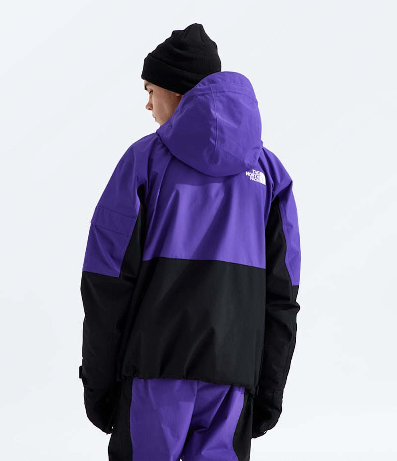 Мужская куртка The North Face Evryday Anorak, цвет: Фиолетовый / Чёрный — фото 3