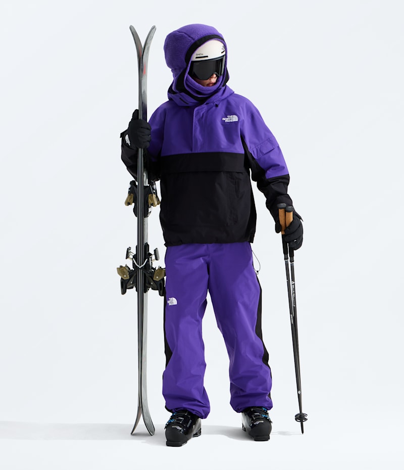 Мужская куртка The North Face Evryday Anorak, цвет: Фиолетовый / Чёрный — фото 2