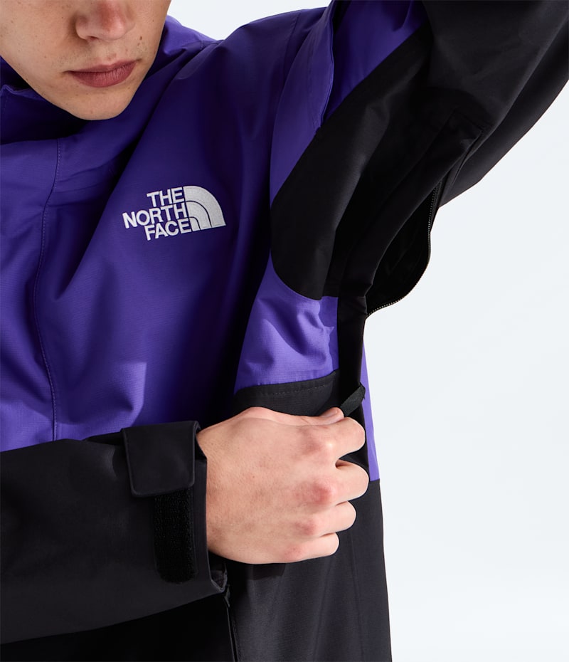 Мужская куртка The North Face Evryday Anorak, цвет: Фиолетовый / Чёрный — фото 6