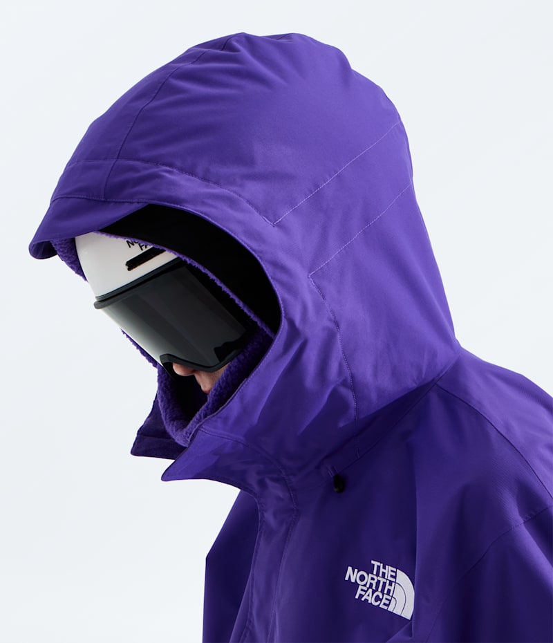 Мужская куртка The North Face Evryday Anorak, цвет: Фиолетовый / Чёрный — фото 5