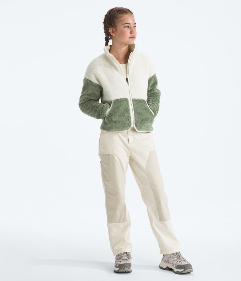 The North Face Girls’ Cabin Fleece Full-Zip Jacket — фото 2