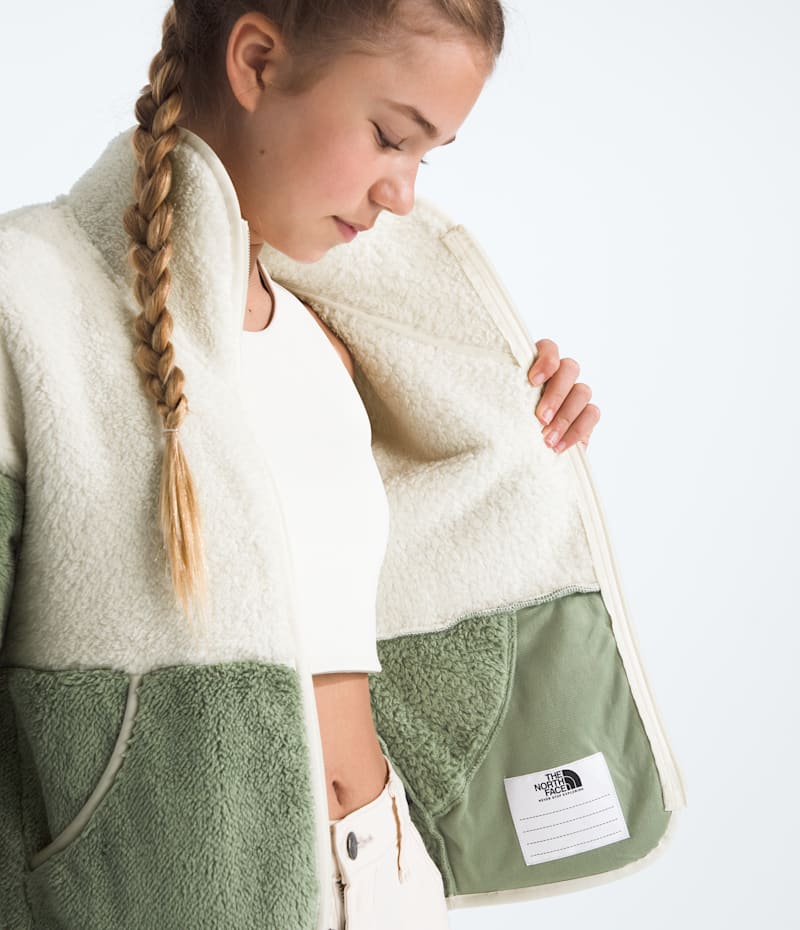 The North Face Girls’ Cabin Fleece Full-Zip Jacket — фото 5