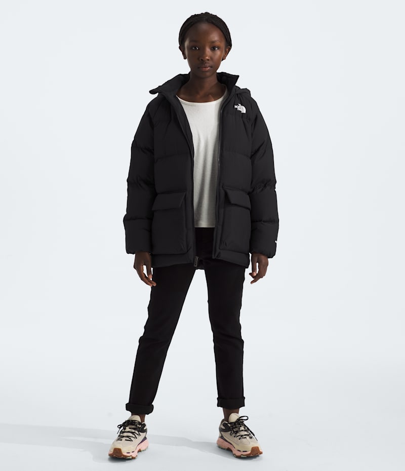 The North Face Boys’ & Girls’ North Down Fleece-Lined Short Parka — фото 3