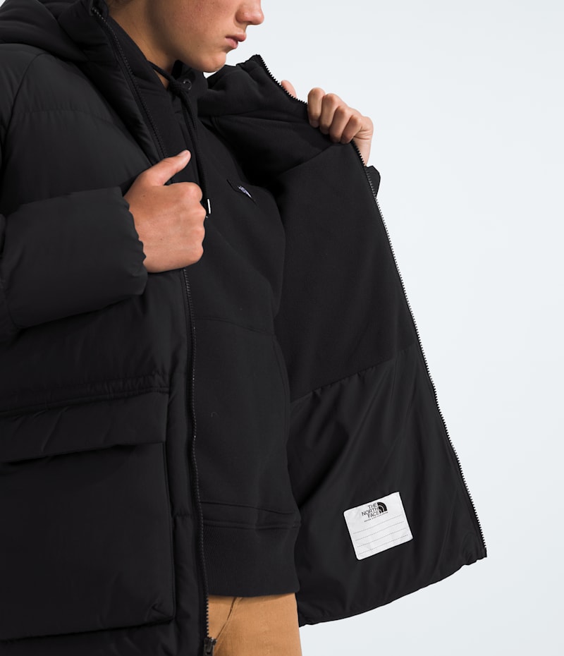 The North Face Boys’ & Girls’ North Down Fleece-Lined Short Parka — фото 6