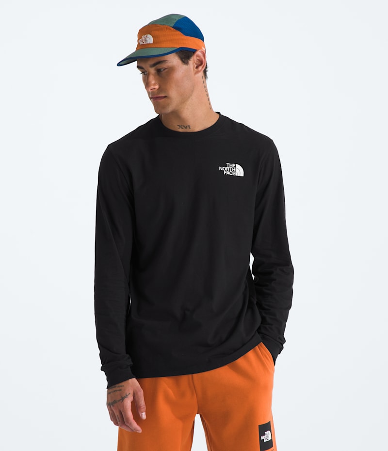 The North Face Men’s Evolution Box NSE Regular Long-Sleeve Tee — фото 4