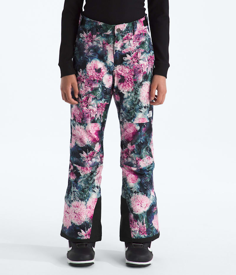 The North Face Girls’ Freedom Insulated Pants—Print