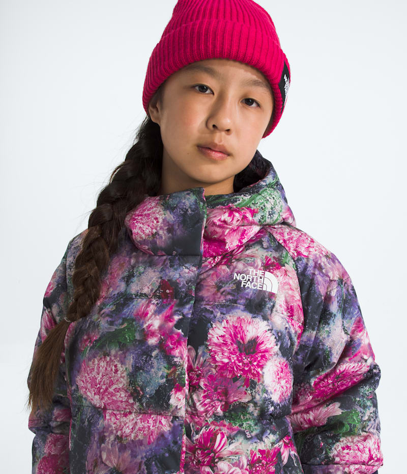 The North Face Girls’ North Down Hooded Jacket—Print — фото 3