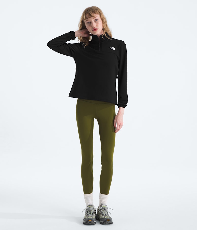 The North Face Women’s Cedar Trail Grid Fleece ¼-Zip Jacket — фото 2