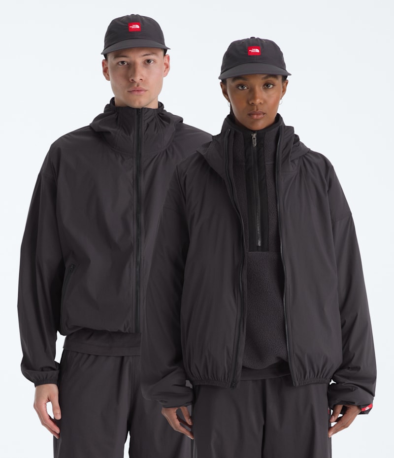 The North Face Men’s TNF Red Box Packable Hooded Wind Jacket