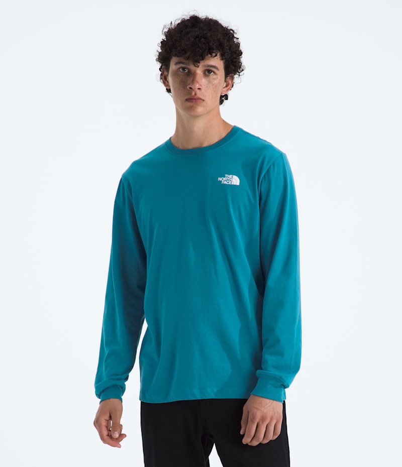 The North Face Men’s Evolution Regenerative Ink Box NSE Long-Sleeve Tee—Graphic — фото 3