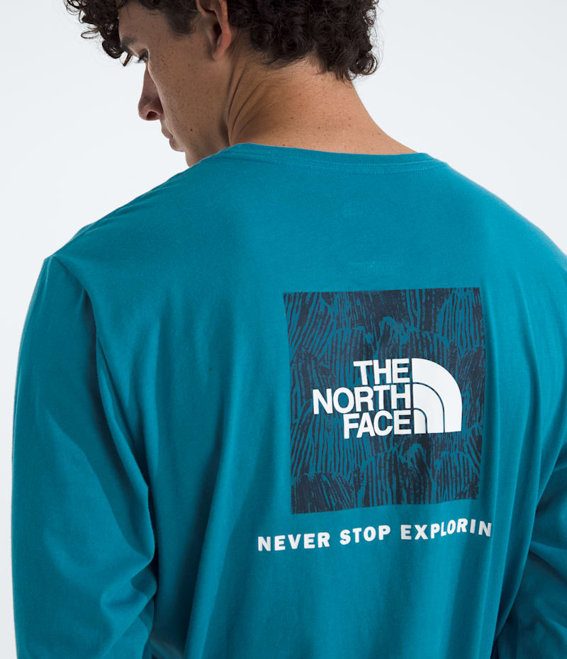 The North Face Men’s Evolution Regenerative Ink Box NSE Long-Sleeve Tee—Graphic — фото 2