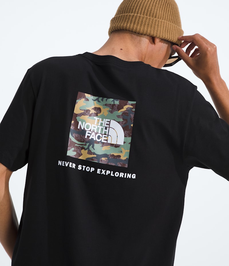 The North Face Men’s Evolution Box Camo Fill Short-Sleeve Tee—Graphic — фото 2