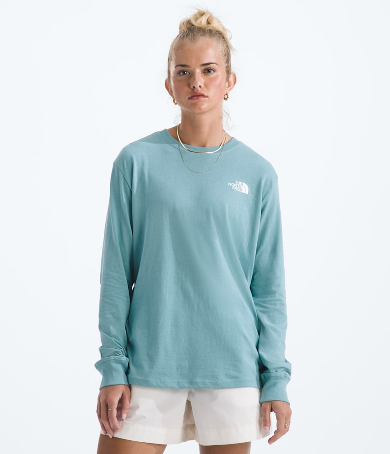 The North Face Women’s Evolution Box NSE Fill Long-Sleeve Tee—Graphic — фото 3