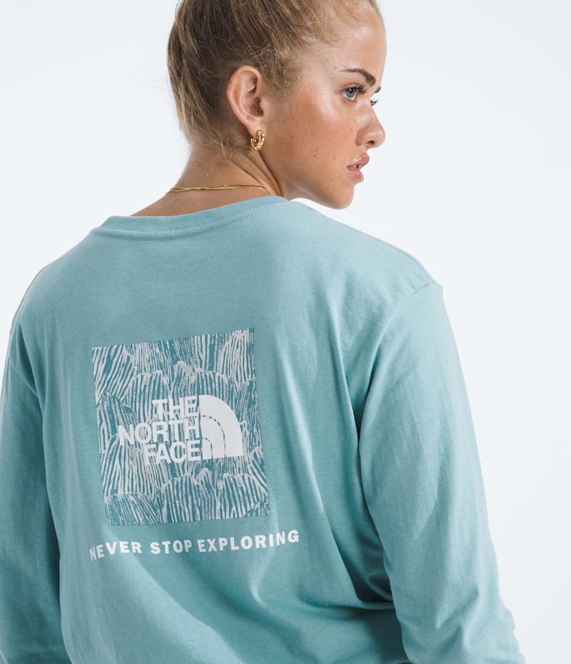 The North Face Women’s Evolution Box NSE Fill Long-Sleeve Tee—Graphic — фото 2